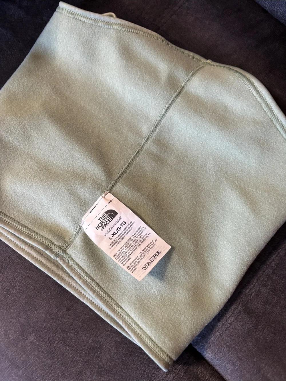 The North Face Sage Green Neck Gaiter